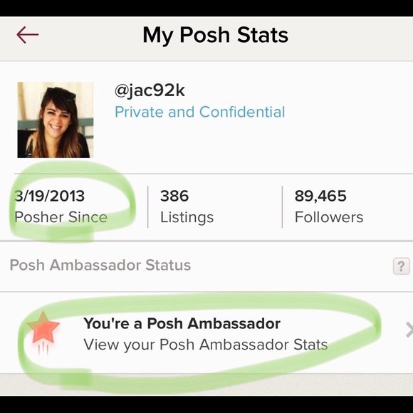 5⭐️, Posh Ambassador, top-rated seller, fast ship! - Picture 3 of 6